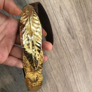 Dotty Smith Goldtone Belt S/M